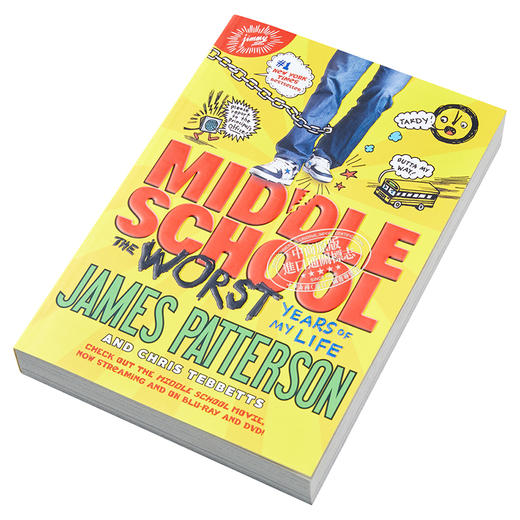 预售 【中商原版】中学,我人生悲惨的岁月 英文原版 Middle School, The Worst Years of My Life 商品图2