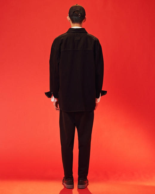 太平鸟男装 外穿式衬衫小老虎时尚潮流B2CHC1124 商品图2