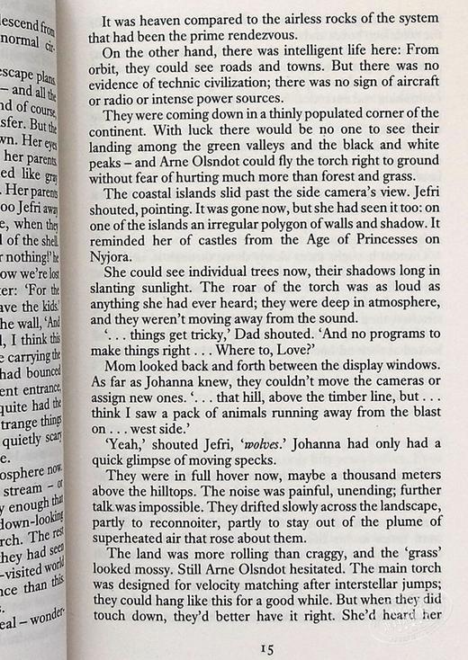 【中商原版】深渊上的火  英文原版	A Fire Upon The Deep（雨果奖） 商品图5