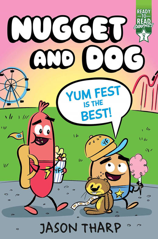 【5-8岁 漫画必读】Yum Fest Is the Best!: Ready-to-Read Graphics Level 2  趣味儿童漫画书2册 商品图1