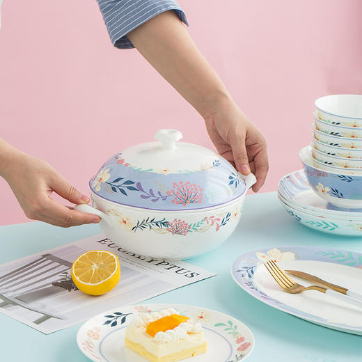 自然醒永恒花园骨瓷餐具套装TXTX 商品图1