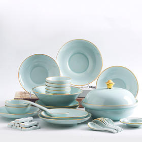 自然醒金镶玉餐具套装TXTX