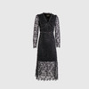 蕾丝珠边长袖连衣裙 商品缩略图0
