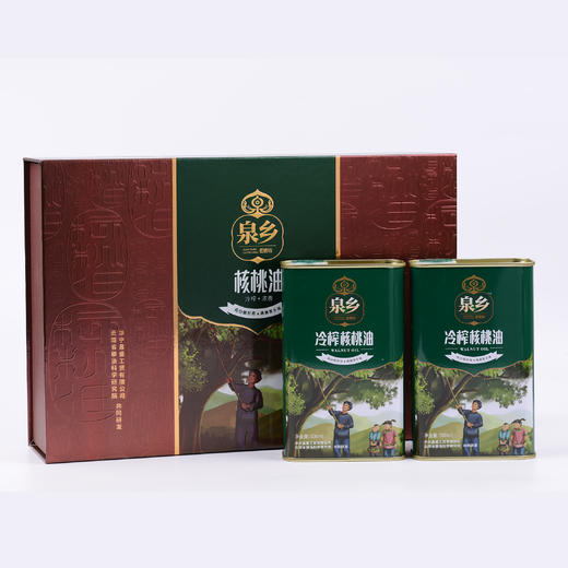 云南玉溪 泉乡老磨坊 冷榨+浓香（礼盒铁听）500ml*2 包邮 商品图3