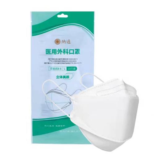 立体船型医用外科口罩   灭菌级医疗标准   三层防护 现货包邮 商品图4