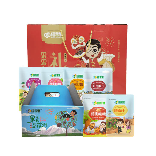 疆果果 果果有礼西域珍果套餐B 1775g 新疆 商品图0