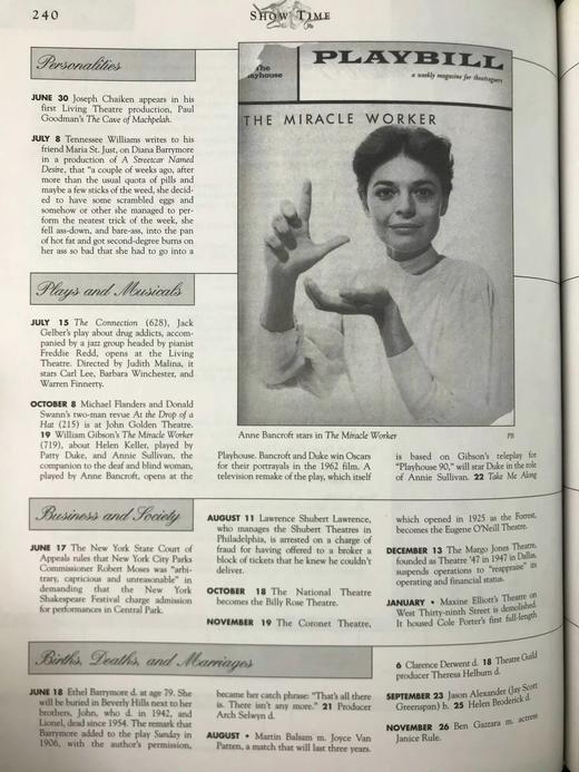 百老汇与剧院编年史 配插图 精装16开 商品图6