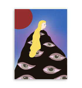 light on『看』｜A4插画