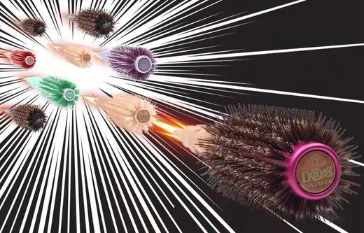 DAJUJA大珠珠红铝芯滚梳 商品图3