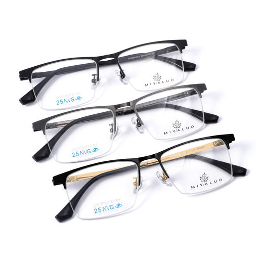 DSG06636 米亚罗MIYALUO 新款光学镜架 全钛合金钛架 DSG06636 商品图8