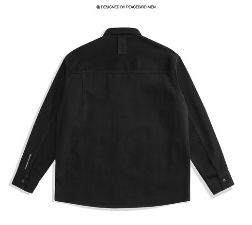 太平鸟男装 外穿式衬衫小老虎时尚潮流B2CHC1124 商品图4