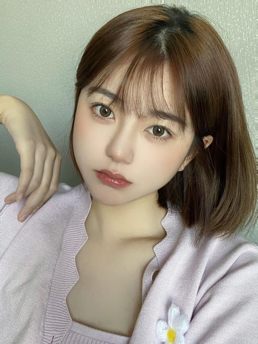 【半年抛】糯米团 pinkg | 中直径14.2 着色13.4  | 【同品牌多副美瞳更划算，选款色板在详情页内】，大地色美瞳 商品图6