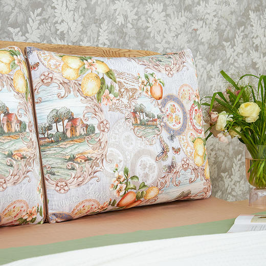 摩洛哥系列床头双人护腰大靠枕 商品图1