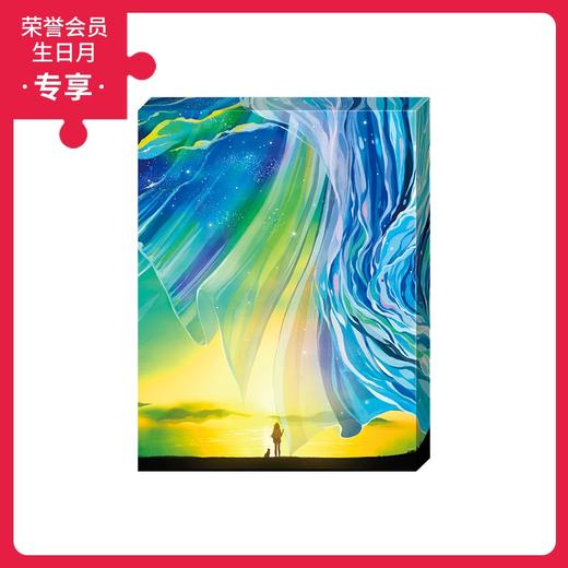 366片 无框平面拼图 塑料拼图 HN1103 CaringWong-帘 商品图0