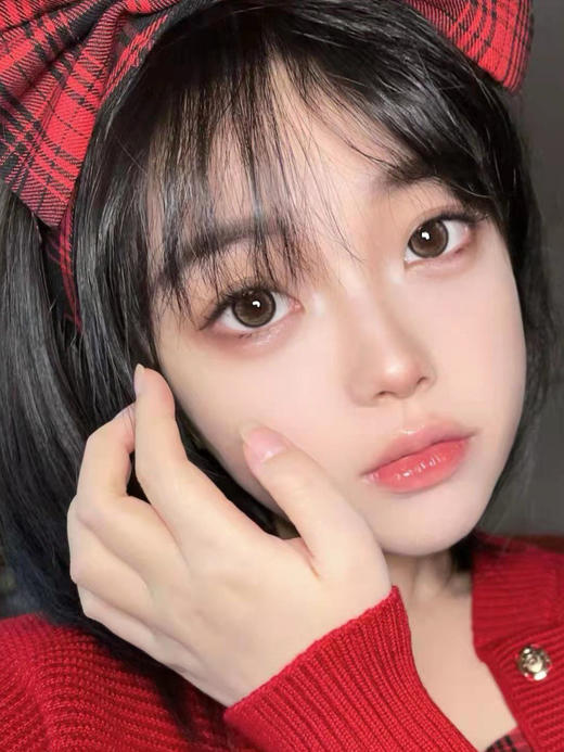 【年抛】水光奶褐 clairecolor |中直径14.2，着色13.4 |【同品牌多副更划算,选款色板在详情页】，褐色美瞳 商品图8