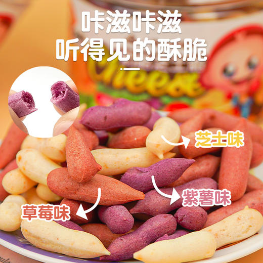 8个月我D小蔡蔡奶酪芝士脆果蔬奶酪营养宝宝磨牙棒饼干网红零食45g 商品图1