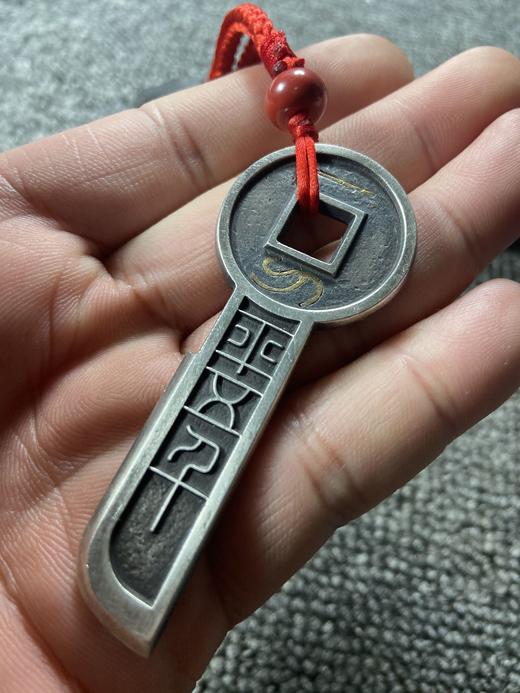 矩德泉坊 纯银手作 一刀平五千（真金7.2厘米版） 商品图2