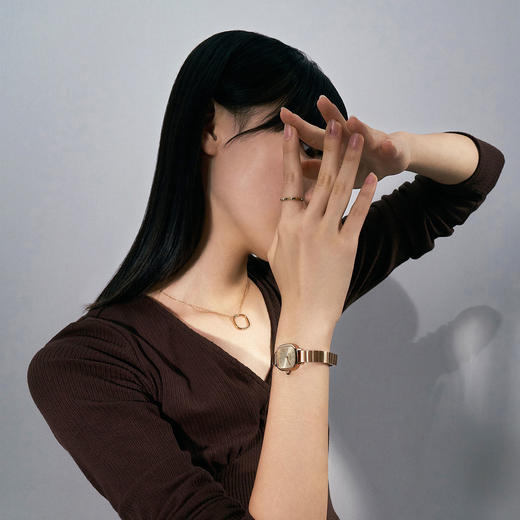 RARONE雷诺表时尚方糖女士石英腕表8600918 商品图2