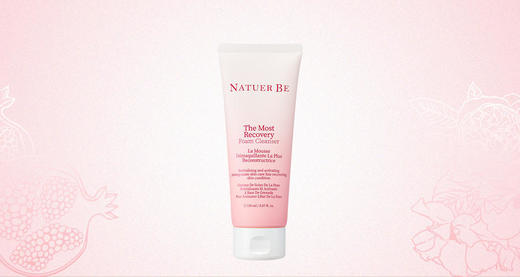 奈碧韩国原装进口石榴鲜活保湿泡沫洁面乳 商品图0