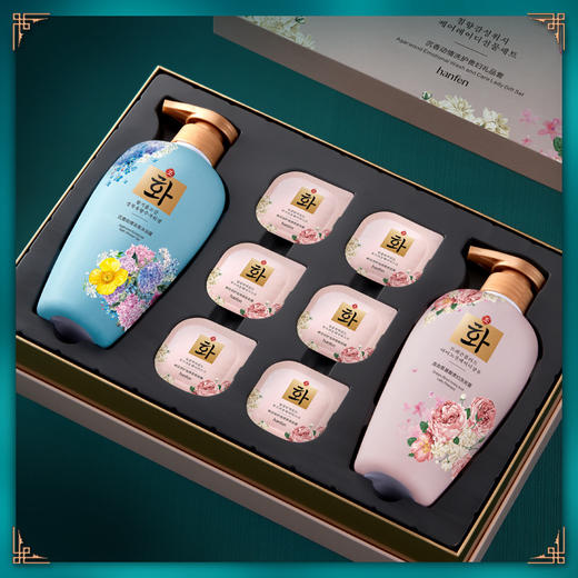 韩芬沉香动情洗护套装 贵妇礼品套装洗发护发沐浴大礼盒套盒 商品图4