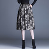 2022春季新款高腰a字裙中长款花苞蓬蓬伞裙大码 TY8105 商品缩略图2