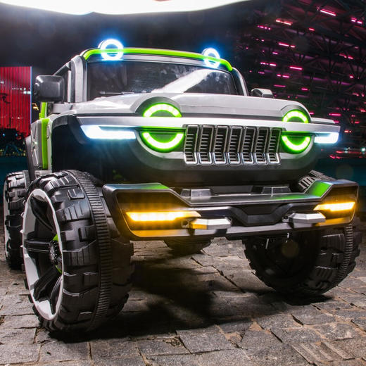 韦尼新款坦克300四轮四驱动遥控电动汽车牧马人越野款 HY 商品图2