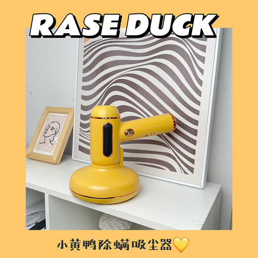【除尘净螨】小黄鸭除螨吸尘器家用无线充电吸尘器除螨仪-工厂直发 商品图0
