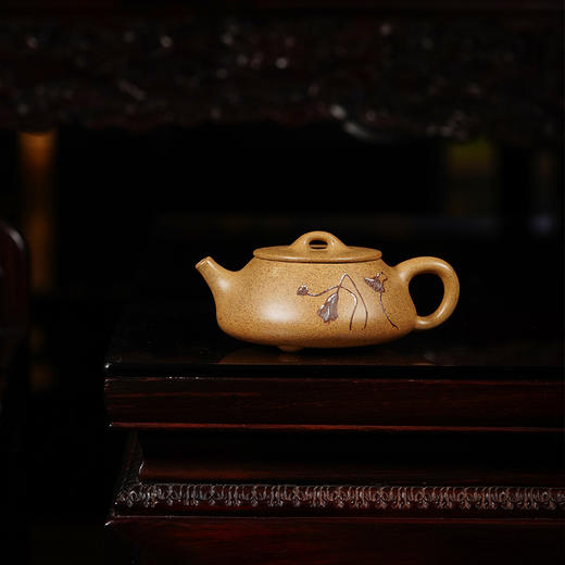 龙德堂陶艺 汤宣武《令瓢·立冬》原矿芝麻段 270 cc 商品图0