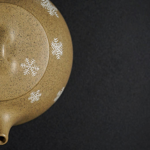 龙德堂陶艺 汤宣武《令瓢·小雪》原矿本山绿 280 cc 商品图3