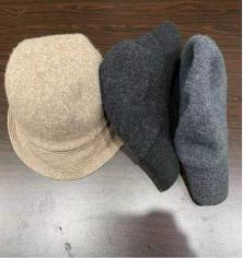 JRMZ/YF008卷边三色基础渔夫帽 商品图0