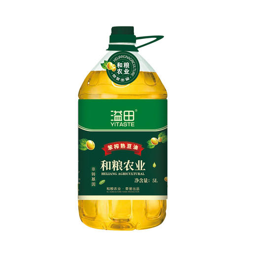 溢田笨榨熟豆油5L【厂家直供】 商品图0