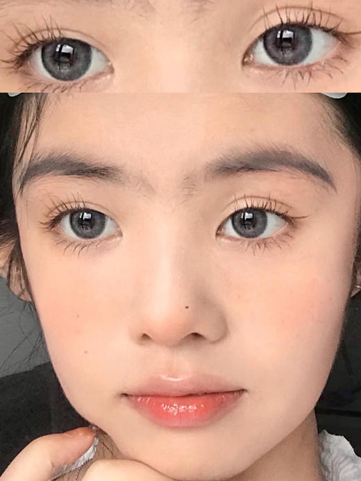 【年抛】巴赫灰clairecolor |大直径14.5，着色13.7|【同品牌多副更划算,选款色板在详情页】，灰色混血美瞳 商品图10