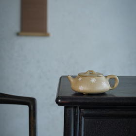 龙德堂陶艺 汤宣武《令瓢·小雪》原矿本山绿 280 cc