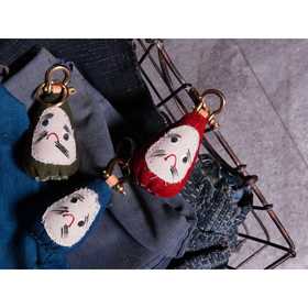 西亓好物/古布达摩蛋钥匙扣