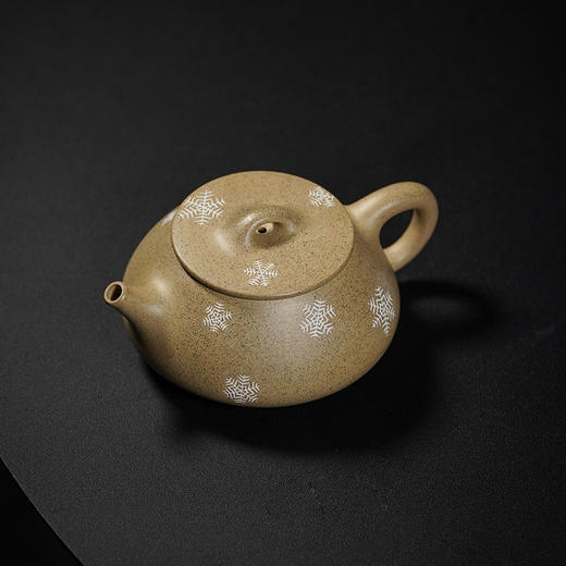 龙德堂陶艺 汤宣武《令瓢·小雪》原矿本山绿 280 cc 商品图2