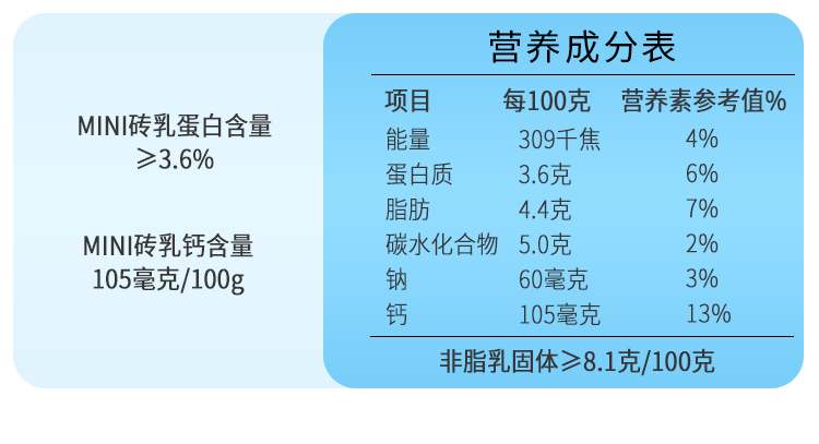 天润浓缩纯牛奶配料表图片