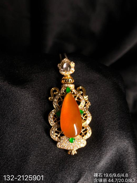 金翡福瓜吊坠29999【132-2125901】 商品图1