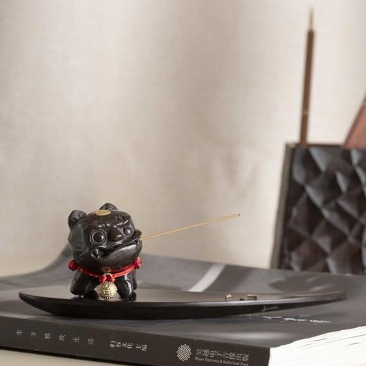 如虎添翼创意摆件礼盒套装 家用沉香炉插香器香托简约禅意礼品20085896 商品图3