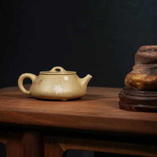 龙德堂陶艺 汤宣武《令瓢·小雪》原矿本山绿 280 cc 商品图1