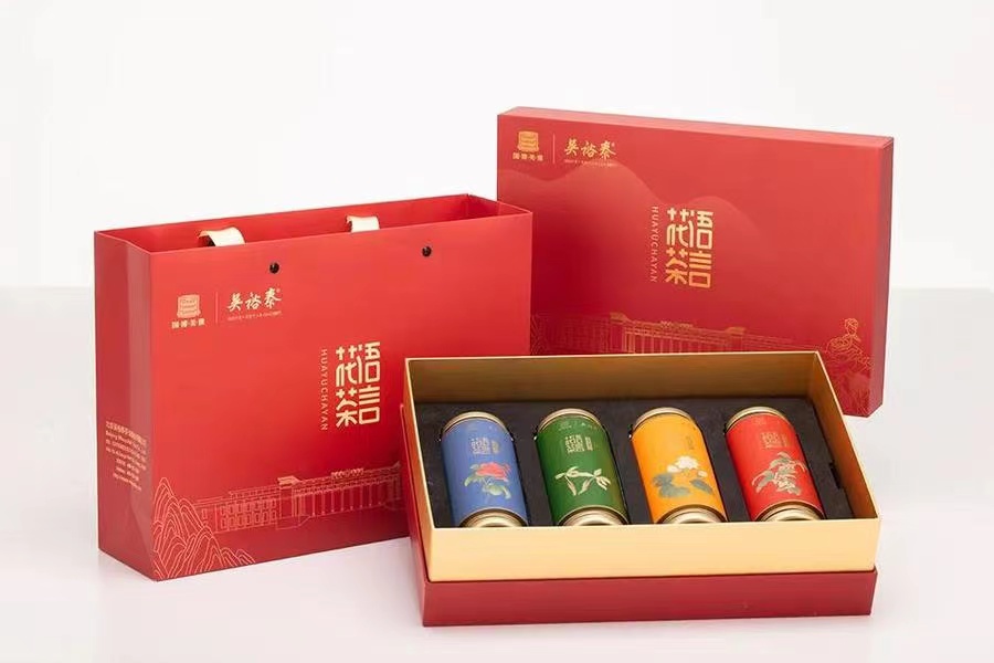 吴裕泰 国家博物院合作款 花语茶言160g花茶礼盒