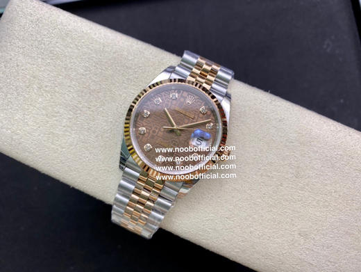 NOOB Factory 劳力士Rolex原版开模3235自动机械机芯日志型系列126233日志型腕表，直径41和36MM，厚度11.7MM，研发耗时一年，原版1比1开模。 商品图4