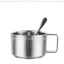 【已绝版】不锈钢隔热咖啡杯（方） 商品图0