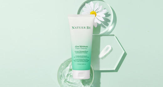 奈碧韩国原装进口芦荟泡沫洁面乳（180ml） 商品图0