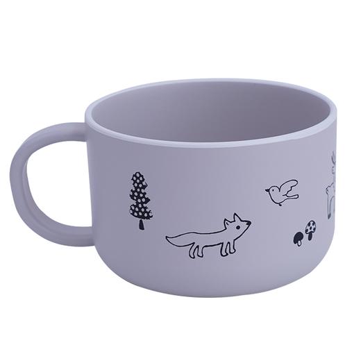 森林小伙伴树脂早餐杯 灰色 230ml 商品图0