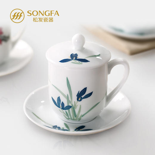 胜利杯  会议用杯  盖杯碟套装 商品图3