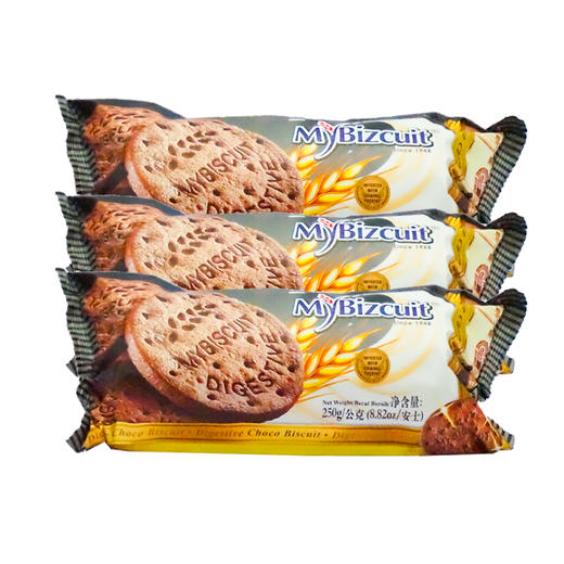 麦比克麦芽饼干【250g】 商品图1