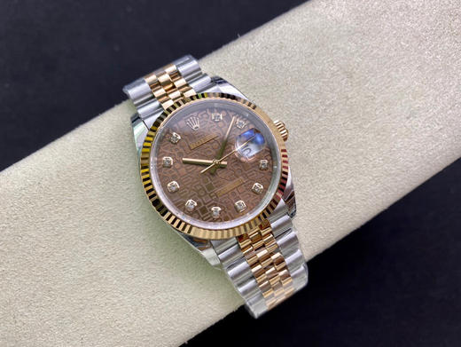 NOOB Factory 劳力士Rolex原版开模3235自动机械机芯日志型系列126233日志型腕表，直径41和36MM，厚度11.7MM，研发耗时一年，原版1比1开模。 商品图9