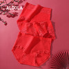 雅黛丽红色内裤女纯棉本命年属虎女士性感短裤蕾丝高腰收腹三角裤 商品缩略图0