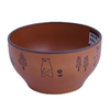 森林小伙伴树脂碗 棕色 300ml 商品缩略图0