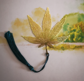 黄铜枫叶书签（配件）